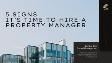A clean, modern banner image of a rental property with text that reads 